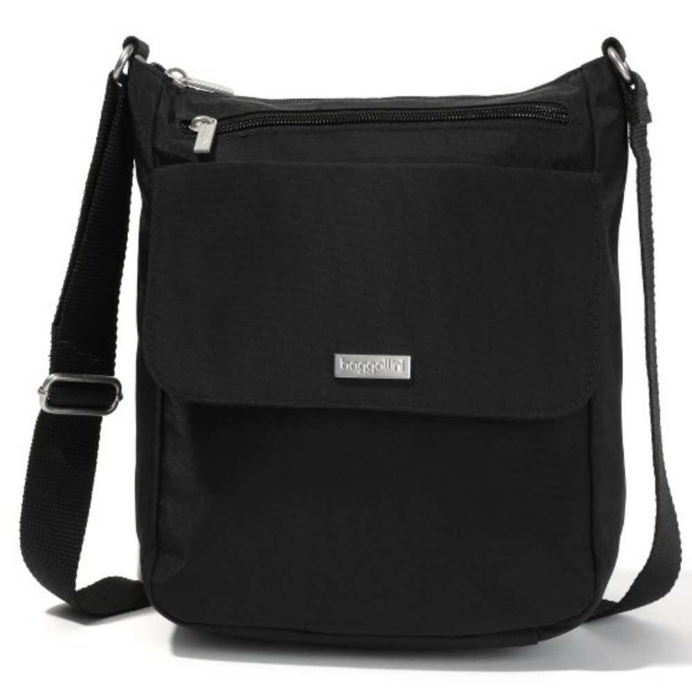 Baggallini Town Bagg Crossbody Bag Black Great Condition